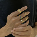 Rings Set Unisex