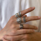 Rings Set Unisex