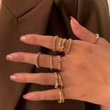 Rings Set Unisex