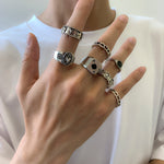 Rings Set Unisex